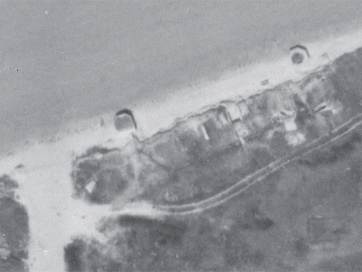 Aerial photograph of WN36, taken in 1947.